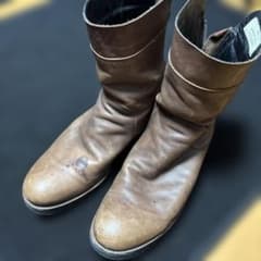 アンダーカバー ブラウンレザー ブーツのサムネイル