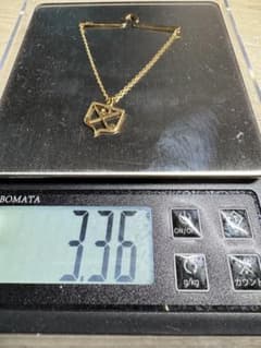 査定済】K18金ゴールドチェーンネックレス 3.36g - メルカリ