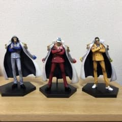ONE PIECEワンピースフィギュア旧三大将(3体、赤犬、青雉、黄猿)のサムネイル