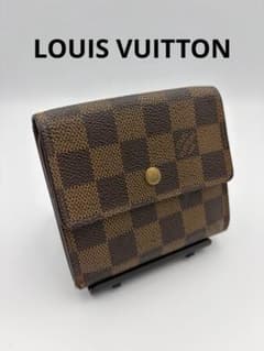 LOUIS VUITTON ダミエポルトモネ・ビエ カルトクレディ Wホック財布