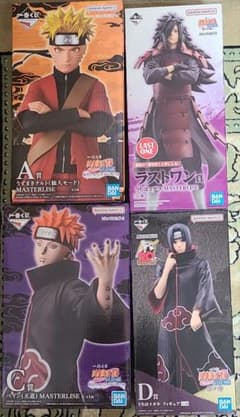 未開封】一番くじNARUTO-疾風伝A賞、C賞、D賞、ラストワン賞① - メルカリ