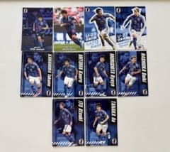 サッカー日本代表 カルビーカード 10枚セットのサムネイル