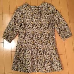 ボンポワン ワンピース 七分袖のサムネイル