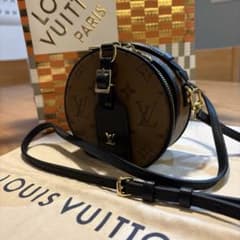 Louis Vuitton ミニ ボワット シャポー 美品 保存袋付き - メルカリ