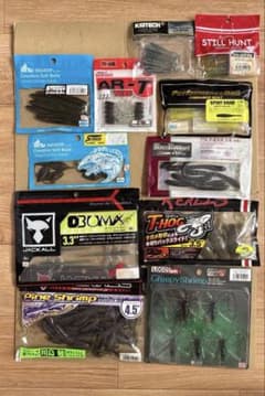 バス釣り ワームセット売り