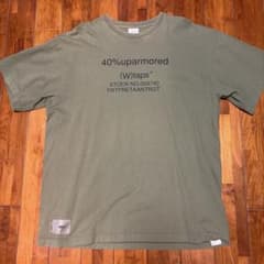 WTAPS 40%uparmored Tシャツ オリーブ X03 - メルカリ