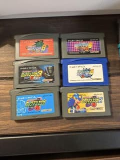 ロックマンエグゼ ゲームボーイアドバンス ソフト6本セットのサムネイル
