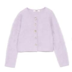 FURFUR マルチボタンカーディガン ラベンダーのサムネイル