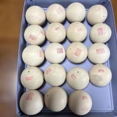 中古ソフトテニスボール 19個 (公認球) - メルカリ