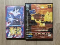 ネオジオロム】SAMURAI SPIRITS ＋【VHS】獣兵衛忍風帖 - メルカリ