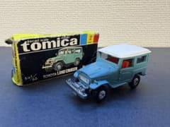 エ*ー様 当時物　トミカ黒箱 トヨタランドクルーザー 日本製のサムネイル