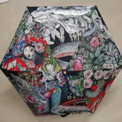 奇幻動物森林・ 樋口裕子展 ヒグチユウコ展 台湾展覧会限定　折りたたみ傘　黒のサムネイル