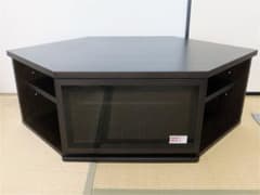 完成品  テレビ台　コーナーボード　日本製　福岡県大川産  ダークブラウンのサムネイル