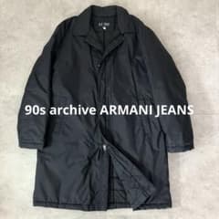 90s archive ARMANI JEANS ステンカラーコート/IT:50 - メルカリ