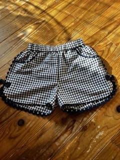 LE Cou Cou (ル・クク)キンガムチェック柄ハーフパンツ　130-140のサムネイル