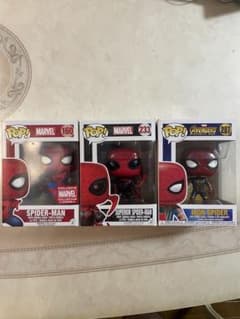 Funko pop スパイダーマン フィギュア 3体セット Funko Pop! Spider-Man 3種セット - メルカリ