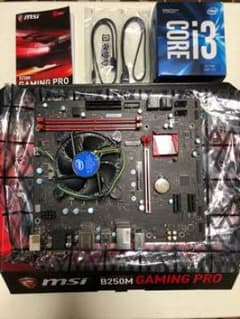 Core i 3 7100 CPUと MSI B250 マザーボード のセットのサムネイル