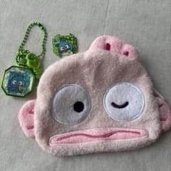 【ハンギョドン】ぬいぐるみポーチ ピンク　キーホルダーセットのサムネイル