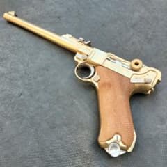 マルシン ルガーＰ08 8インチ 金属モデルガン 22KGP SMG マルシン ルガーP08 8インチ 金属モデルガン 22KGP SMG - メルカリ