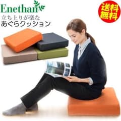 エネタン　あぐらクッション　2点　オレンジ　グリーン　￥17820円 エネタン あぐらクッション 2点 オレンジ グリーン ￥17820円 - メルカリ