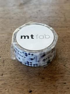 マスキングテープ　mt fab 星・ブルー　カモ井加工紙のサムネイル