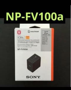 セール新品 NP-FV100A リチャージャブルバッテリーパック SONY - メルカリ