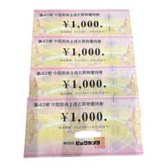 ビックカメラ　株主優待のサムネイル