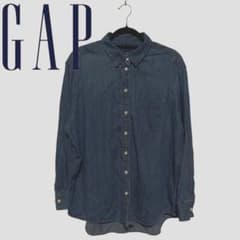 GAP デニムボタンダウンシャツのサムネイル