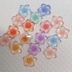ネイルパーツ フラワー デコパーツ セット　３０個のサムネイル