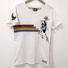 geronimo 半袖Tシャツ L ホワイト プリント 綿100％