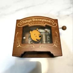 【希少品】Tokyo Disneyland くまのプーさん オルゴールのサムネイル