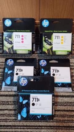 HP 711 3-Pack 3種カラー　インクカートリッジ HP 711 3-Pack 3種カラー インクカートリッジ - メルカリ