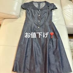 M'S GRACY デニム風ワンピース 38のサムネイル