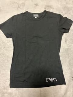 EMPORIO ARMANI バックロゴ Tシャツ 黒 Lサイズのサムネイル