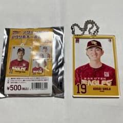 楽天イーグルス スタメンパネル アクリルキーホルダー 19 荘司康誠