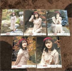 NGT48 長谷川玲奈 2018 10月 ロケ生写真 5枚コンプのサムネイル