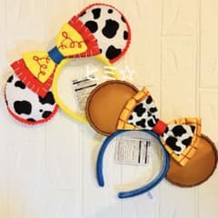 トイストーリー ジェシー ウッデイ カチューシャ ディズニーランド 新品のサムネイル