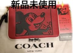 新品未使用）✨ COACH✨ミッキーキースヘリング リストレット - メルカリ