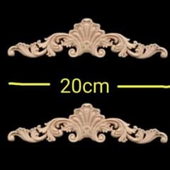 モールディング　彫刻　20cm　2個セットのサムネイル