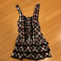 ROSE FAN FAN ノースリーブミニワンピースのサムネイル