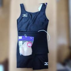 Mizuno ブラック スポーツ用水着セットのサムネイル