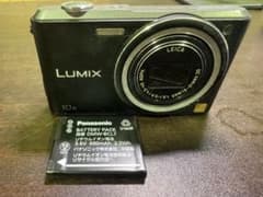 sc308 LUMIX DMC-SZ3 ブラック パナソニック オールドコンデジ - メルカリ