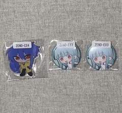 ZENO ウェブポン　C賞アクリルスタンド　E賞缶バッジ　後之フユ　後之ナツのサムネイル