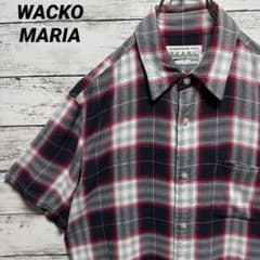 a772【即完売モデル】ワコマリア オンブレ 人気デザイン 希少 半袖 