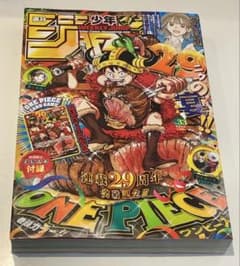 週刊少年ジャンプ 2026年33号 ONE PIECE29周年記念ワンピース付録