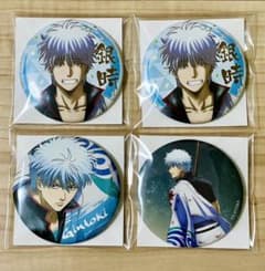 銀魂　坂田銀時　缶バッチのサムネイル