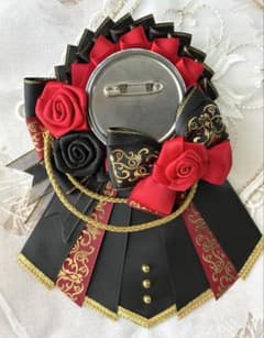 ロゼット 赤 黒のサムネイル