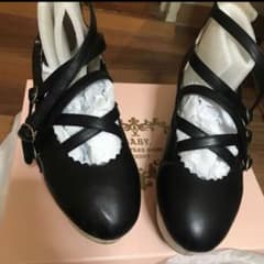 最終値下げ Lサイズ ヴィクトアールシューズ baby ロリィタ - メルカリ
