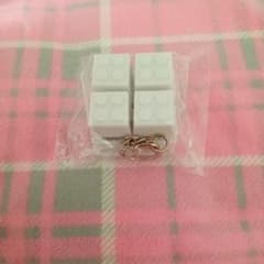 Block type addictive ticking keyboard key chain