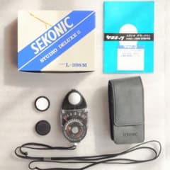 美品/完品】セコニック L-398M スタジオデラックスII 箱・説・付属品付